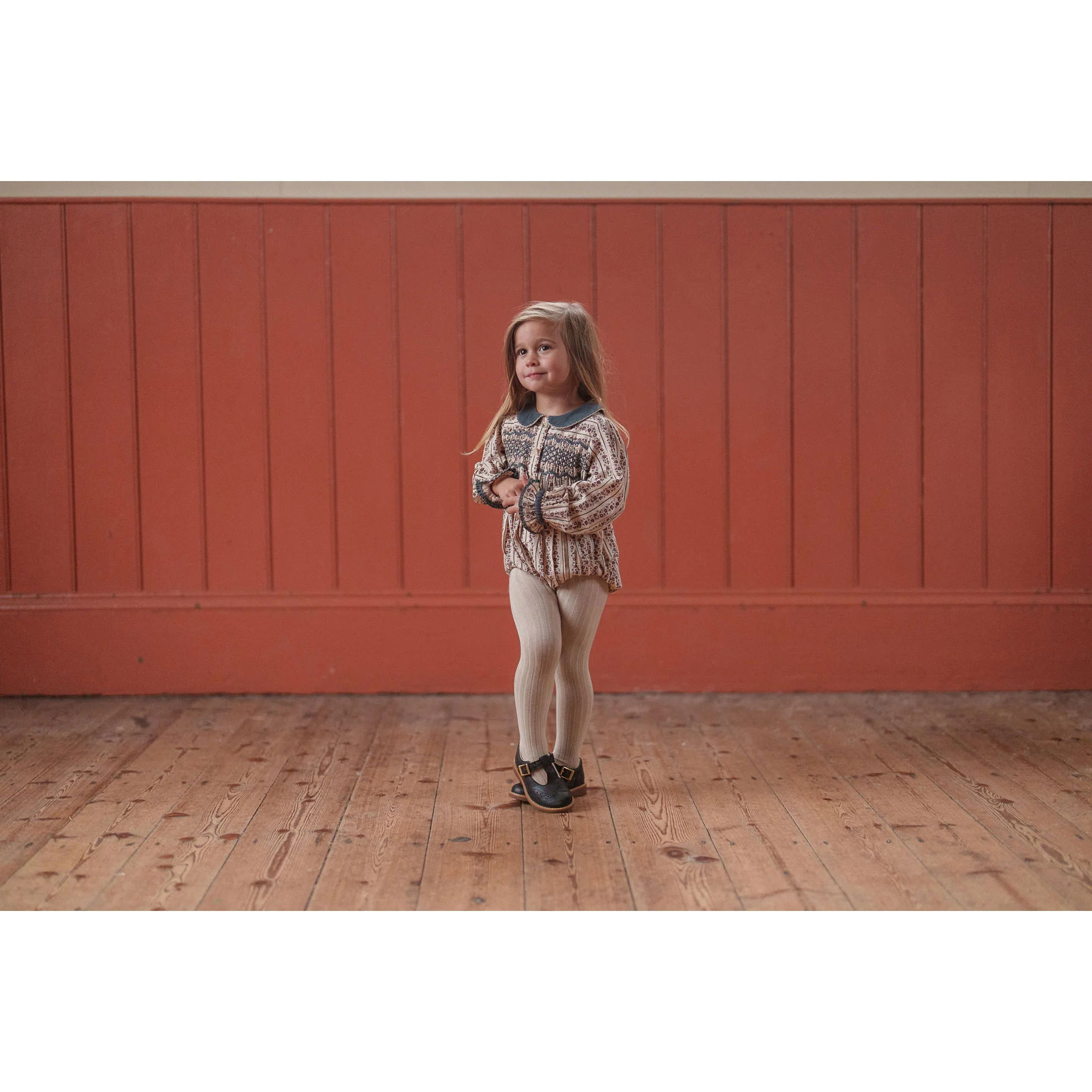 Little Cotton Clothes Mallory Floral Emille Romper - Image 2