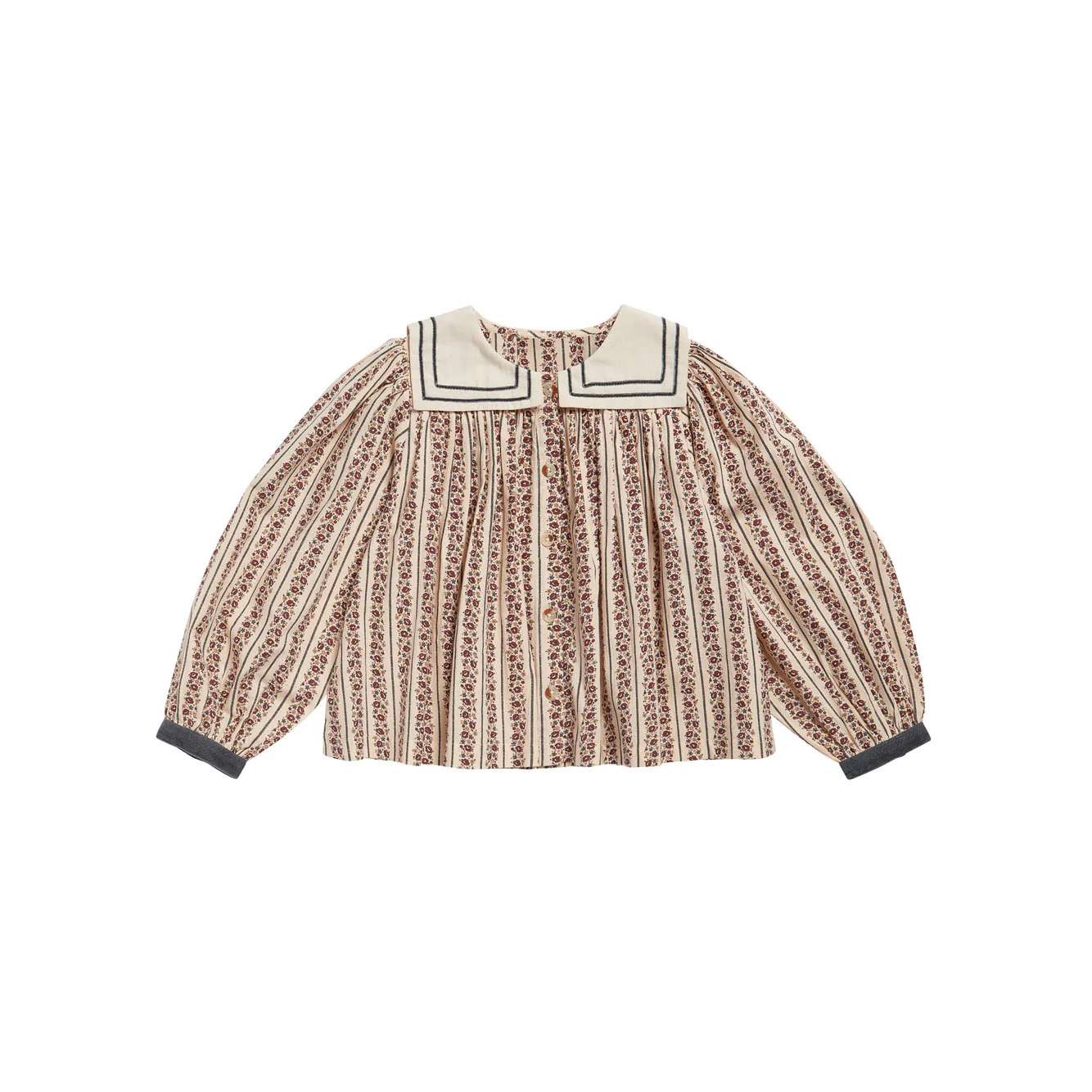 Little Cotton Clothes Mallory Floral Petra Blouse