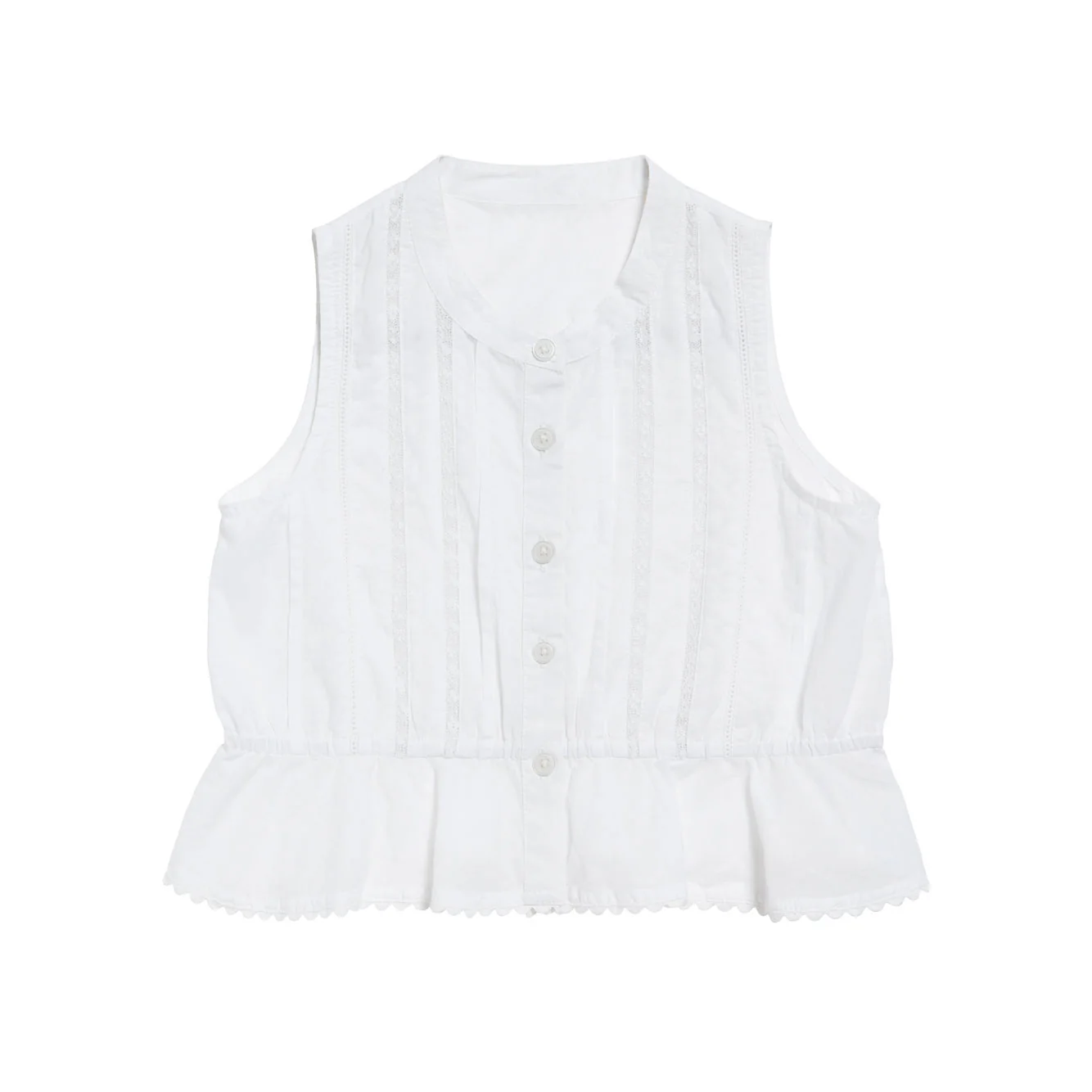 Little Cotton Clothes Off White Hazel Blouse