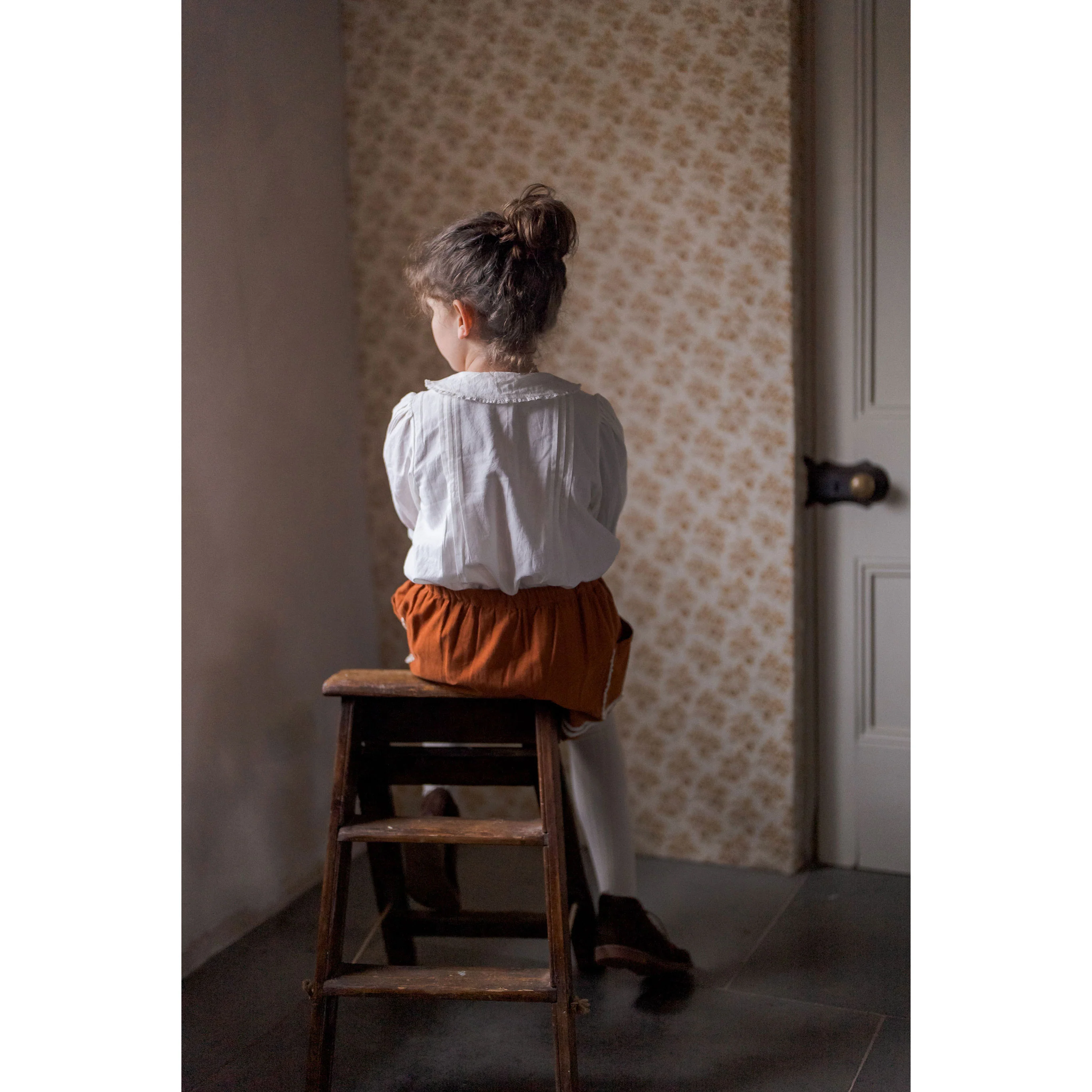 Little Cotton Clothes Off White Ivy Blouse - Image 3