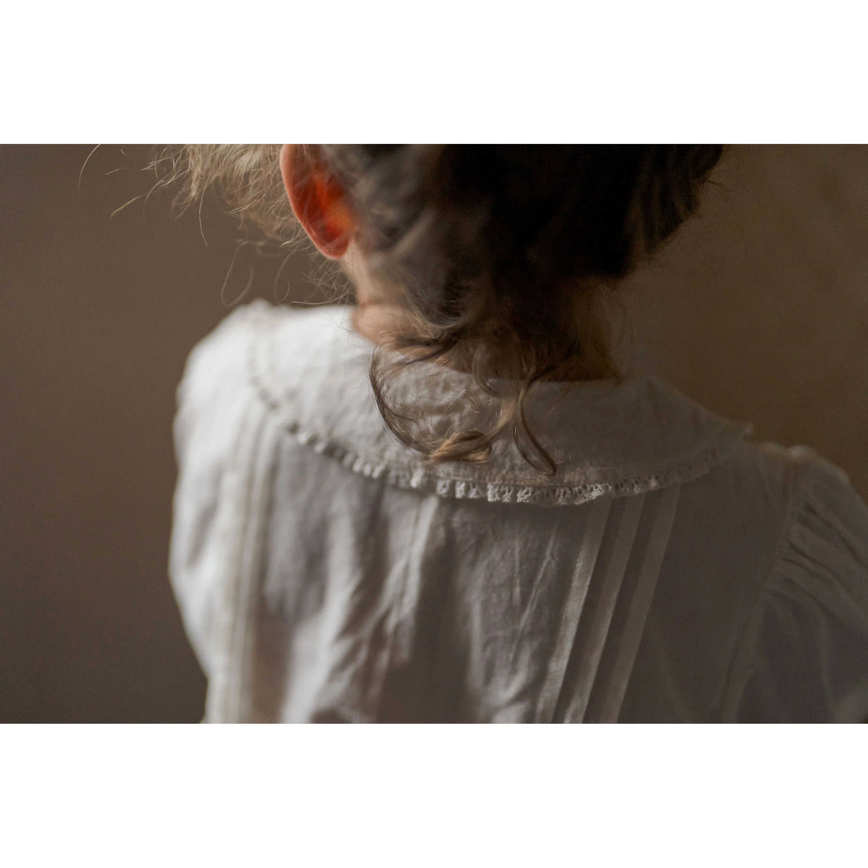 Little Cotton Clothes Off White Ivy Blouse - Image 4