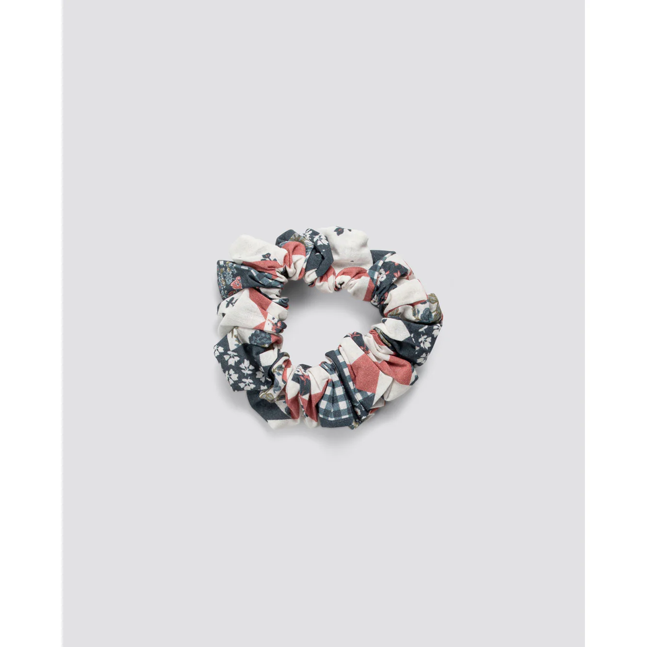 Little Cotton Clothes Patchwork Floral Scrunchie