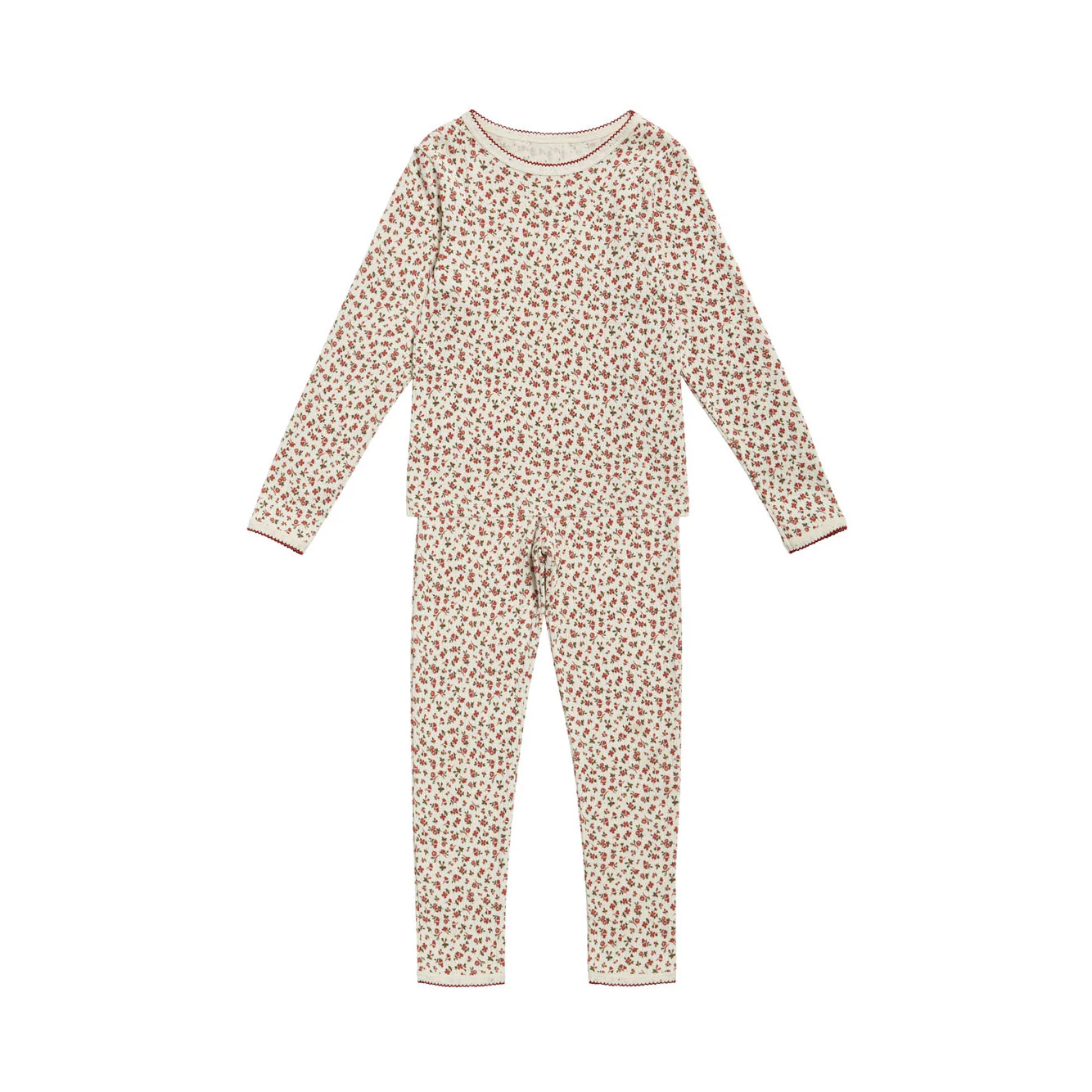 Little Cotton Clothes Posy Floral Pointelle Pyjamas