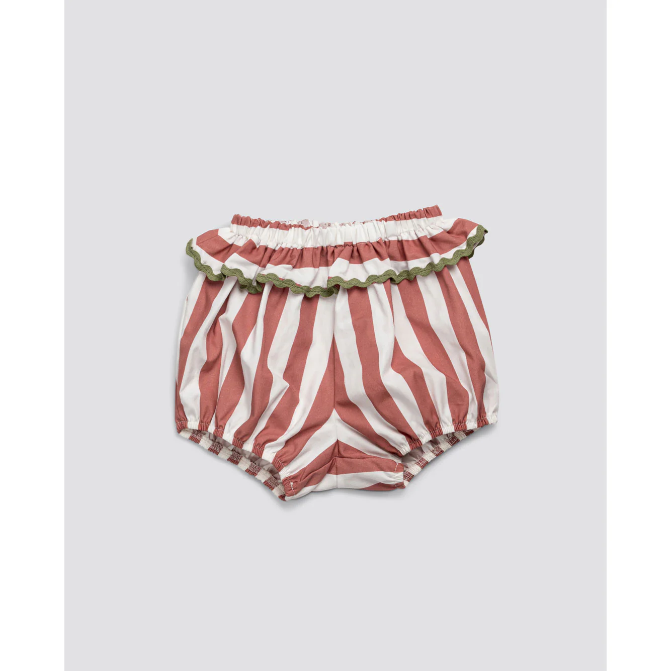 Little Cotton Clothes Raspberry Stripe Frilly Bloomers