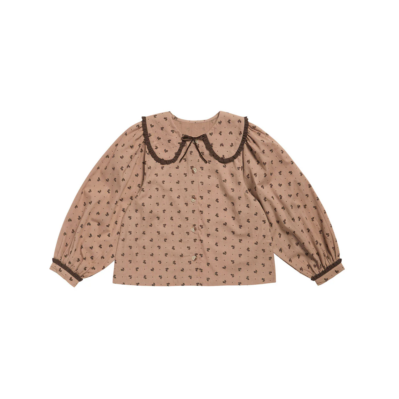 Little Cotton Clothes Rosehip Floral Helga Blouse