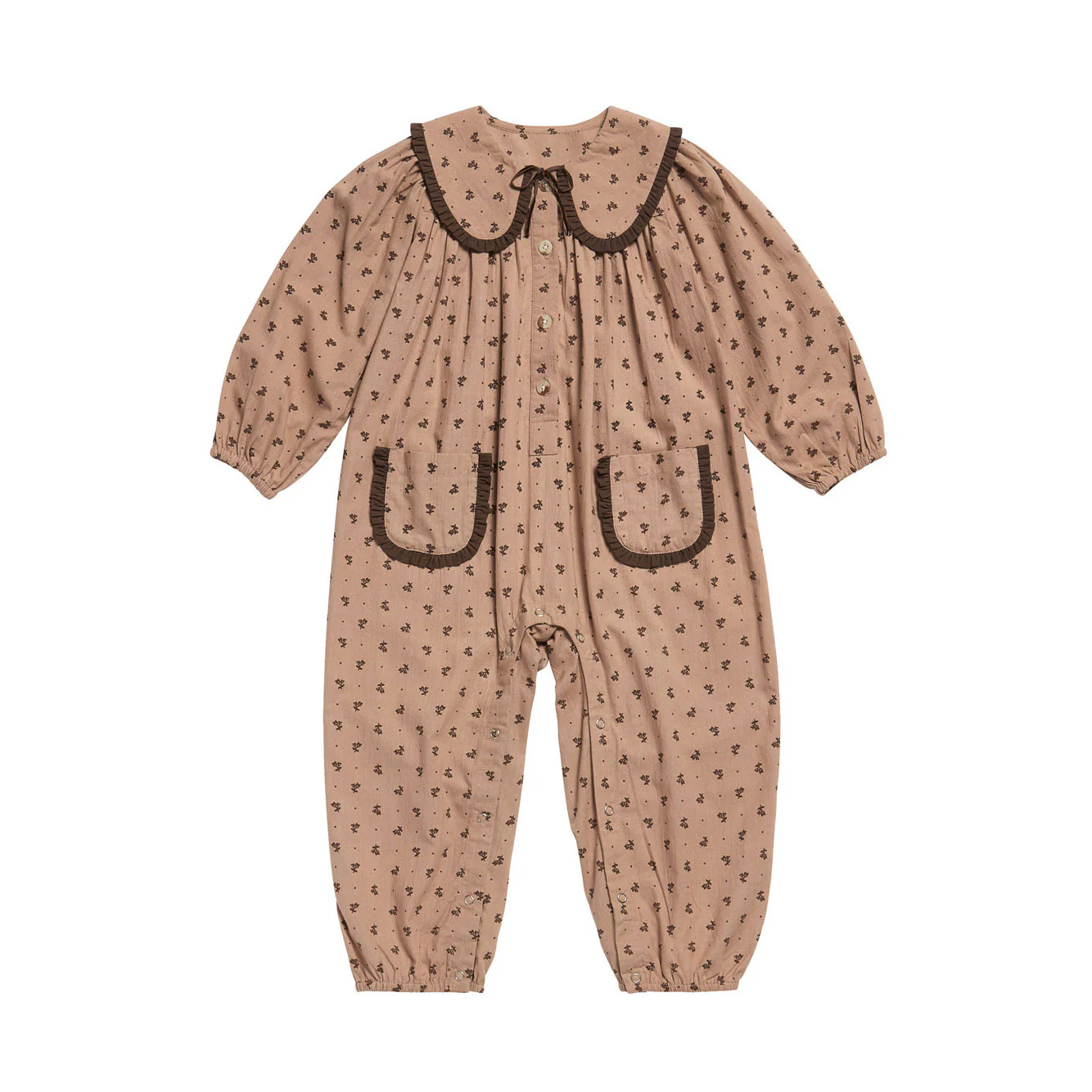 Little Cotton Clothes Rosehip Floral Lolly Romper
