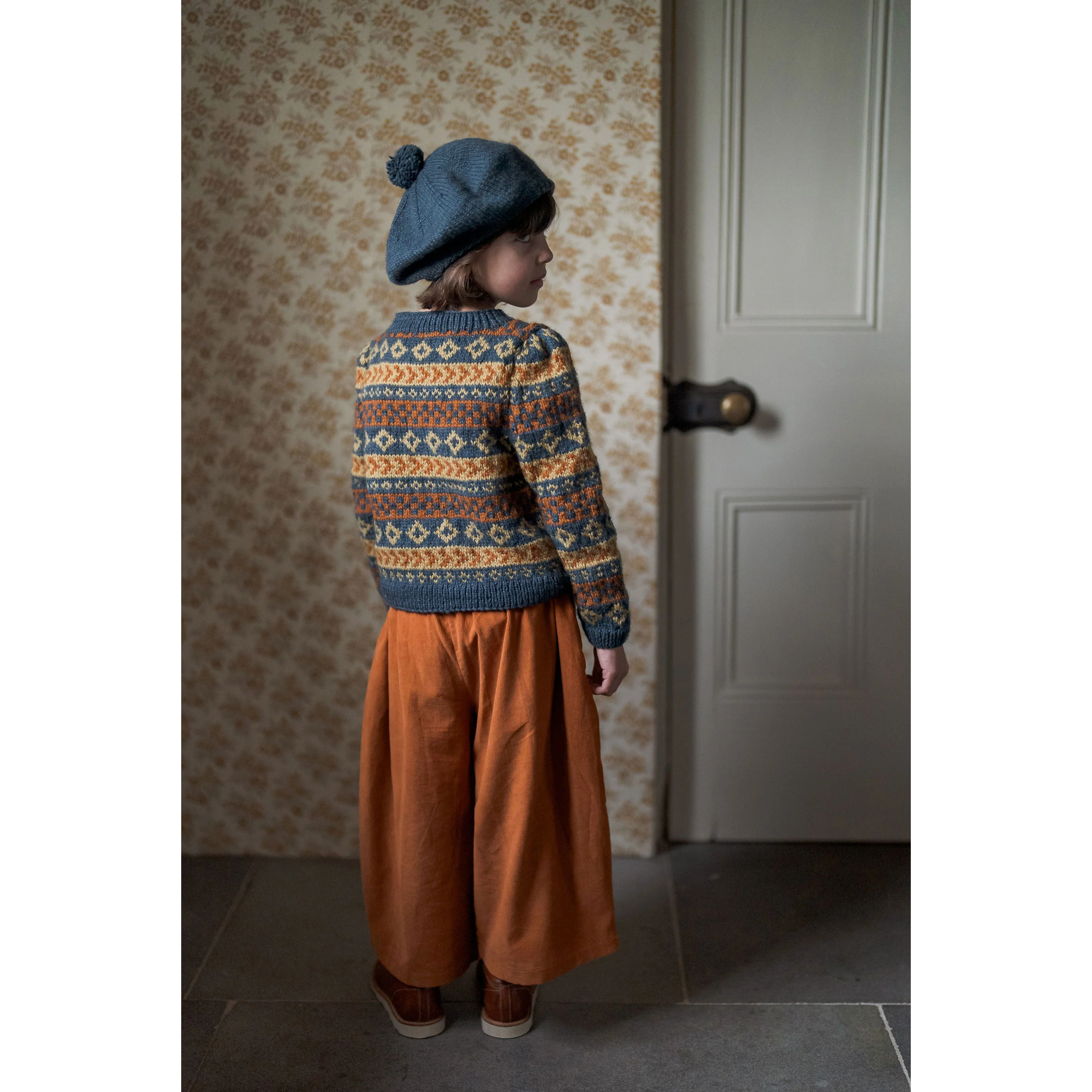 Little Cotton Clothes Russet Cord Molly Trousers - Image 4