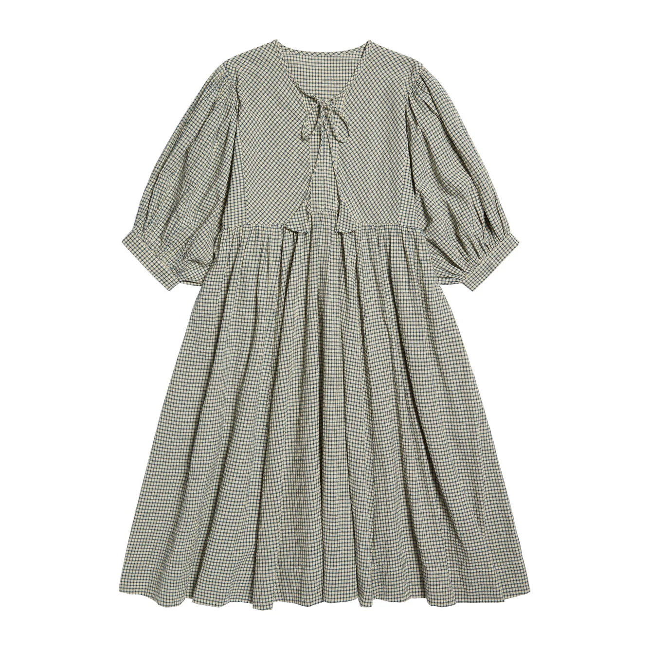 Little Cotton Clothes Rustic Check Elodie Women Dress