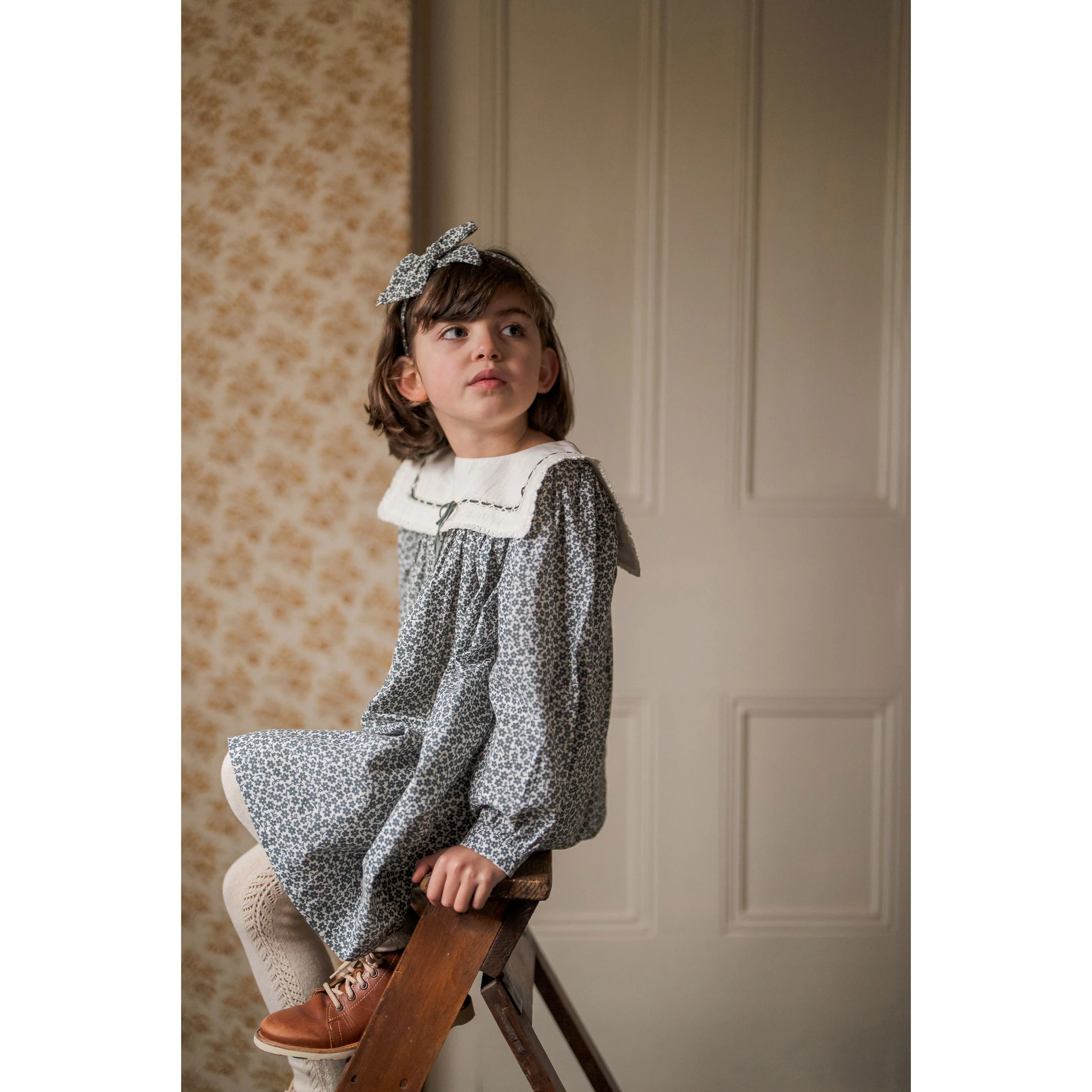 Little Cotton Clothes Rye Floral Lina Dress - Image 2