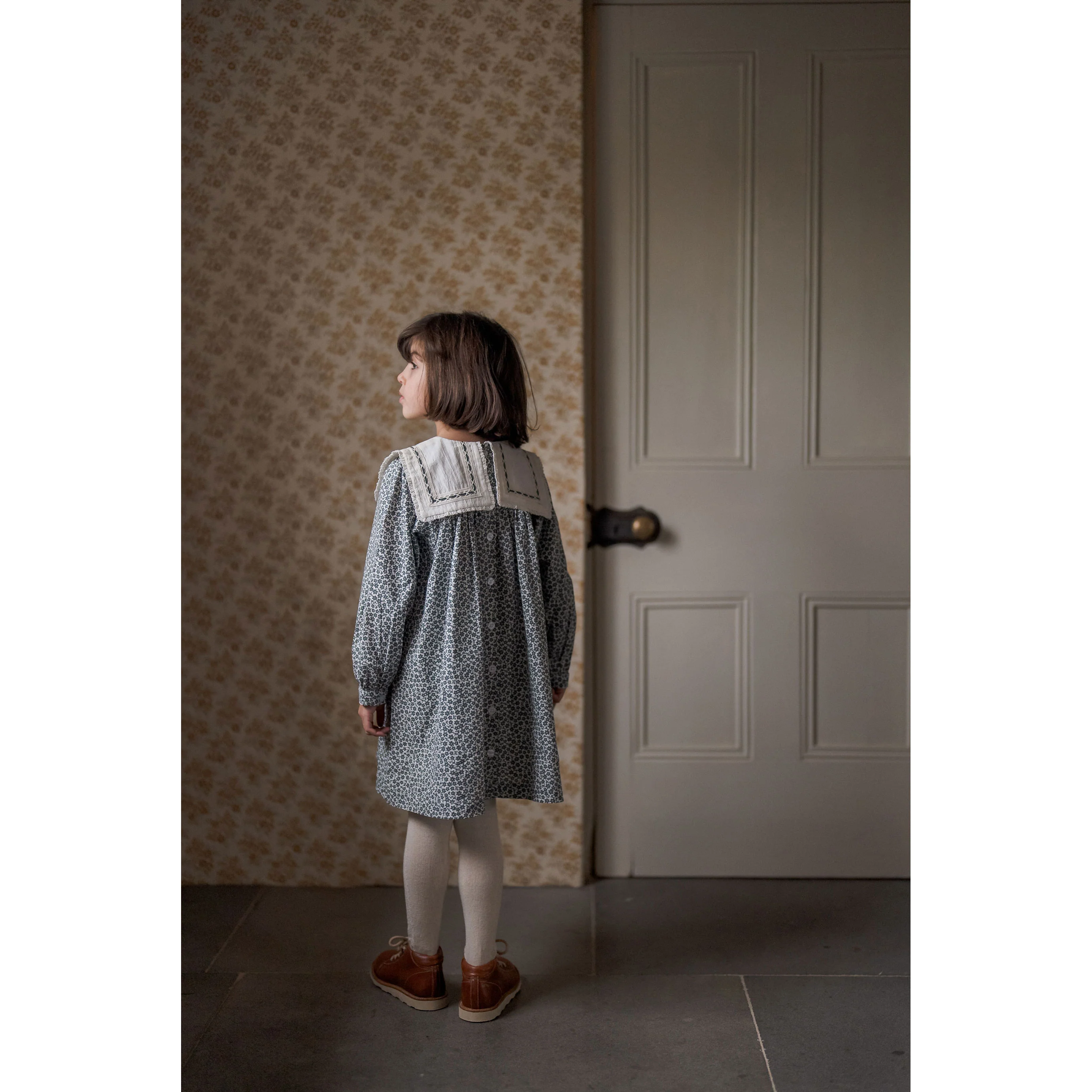 Little Cotton Clothes Rye Floral Lina Dress - Image 4