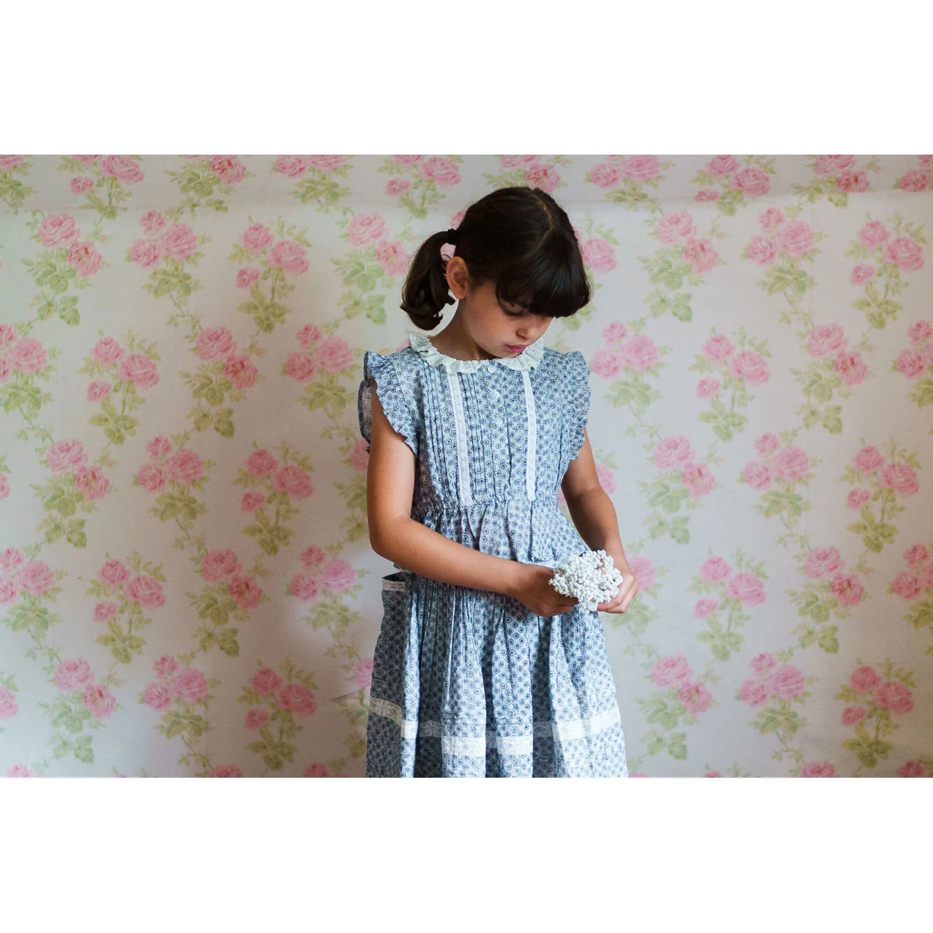 Little Cotton Clothes Tenby Floral Freya Blouse - Image 2