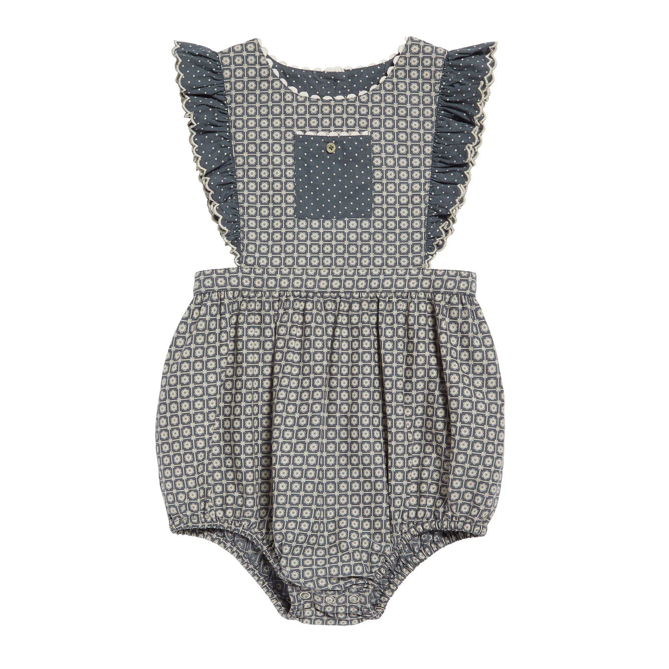 Little Cotton Clothes Tessera Floral Bridget Romper