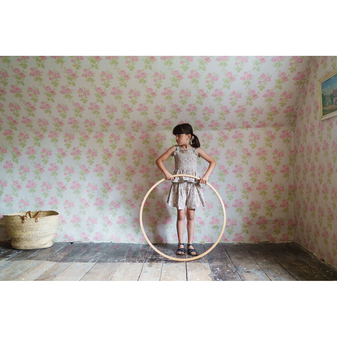 Little Cotton Clothes Yarrow Floral Coco Culottes - Image 2