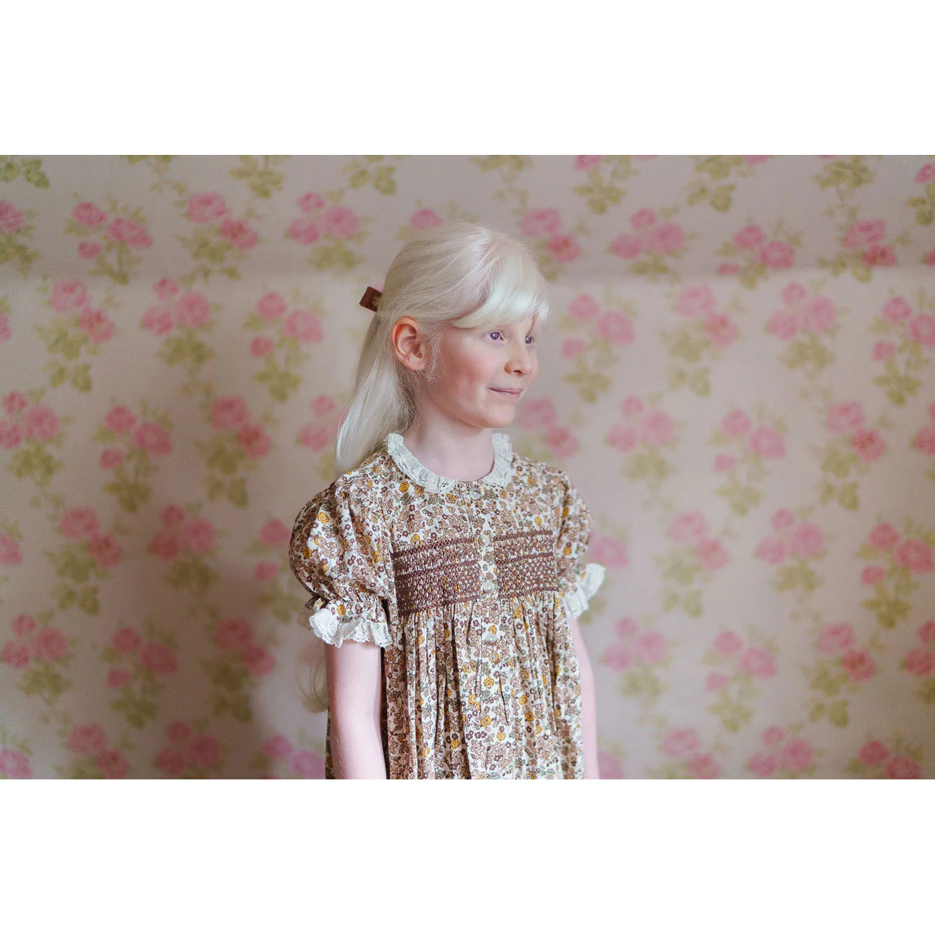 Little Cotton Clothes Yarrow Floral Elizabeth Dress - Image 4
