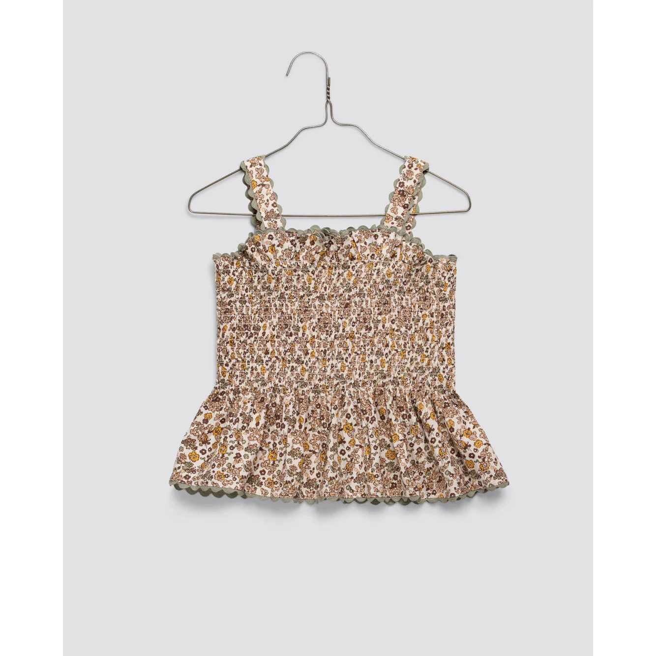Little Cotton Clothes Yarrow Floral Fern Sun Top
