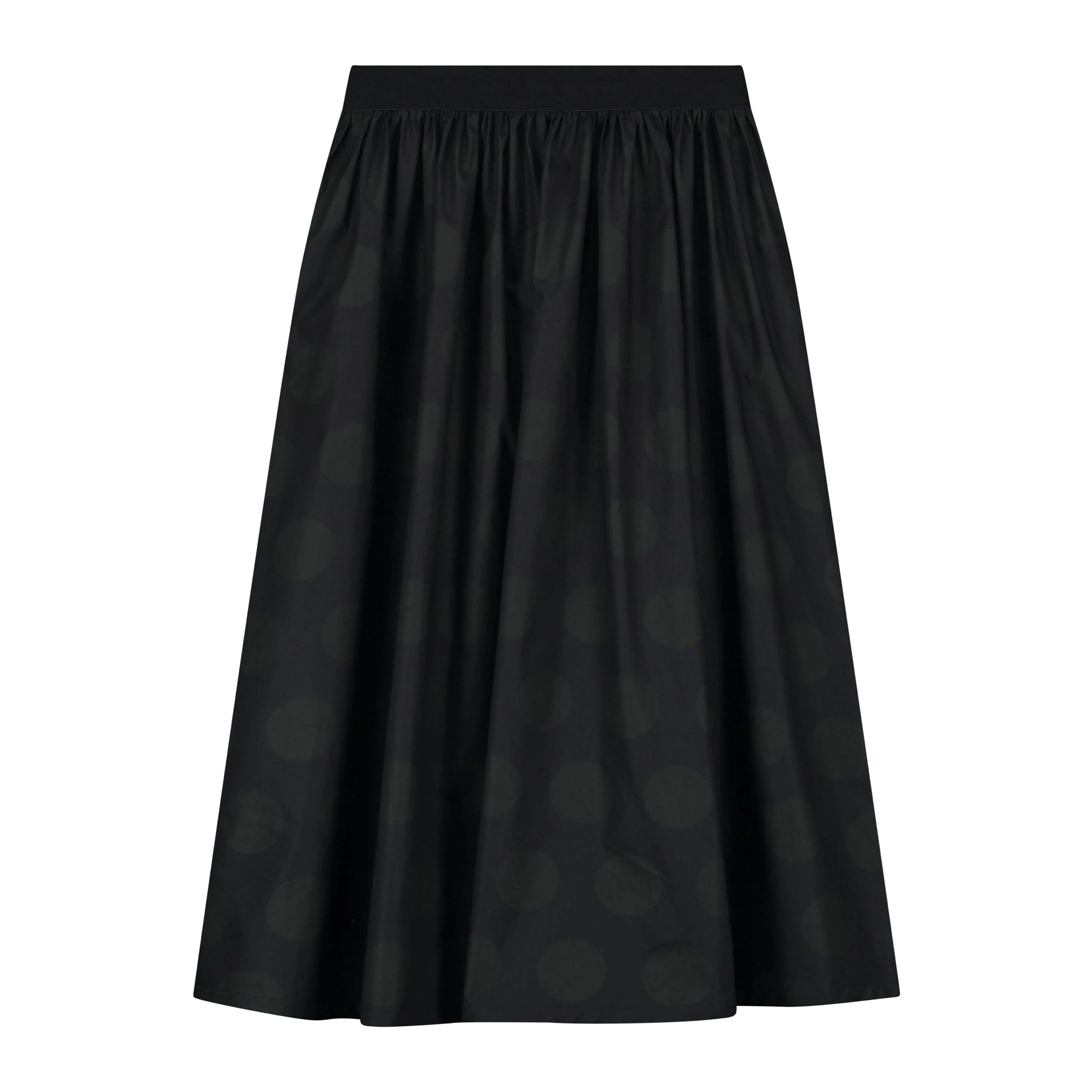 Little Creative Factory Black Dots Polka Dot Women Skirt