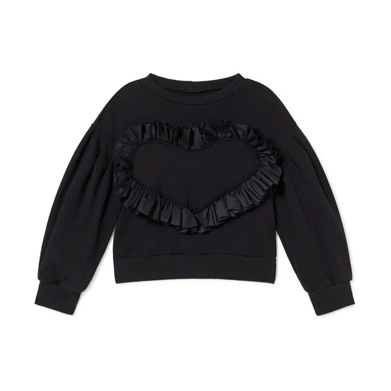 Little Creative Factory Black Wednesday Sweatshirt