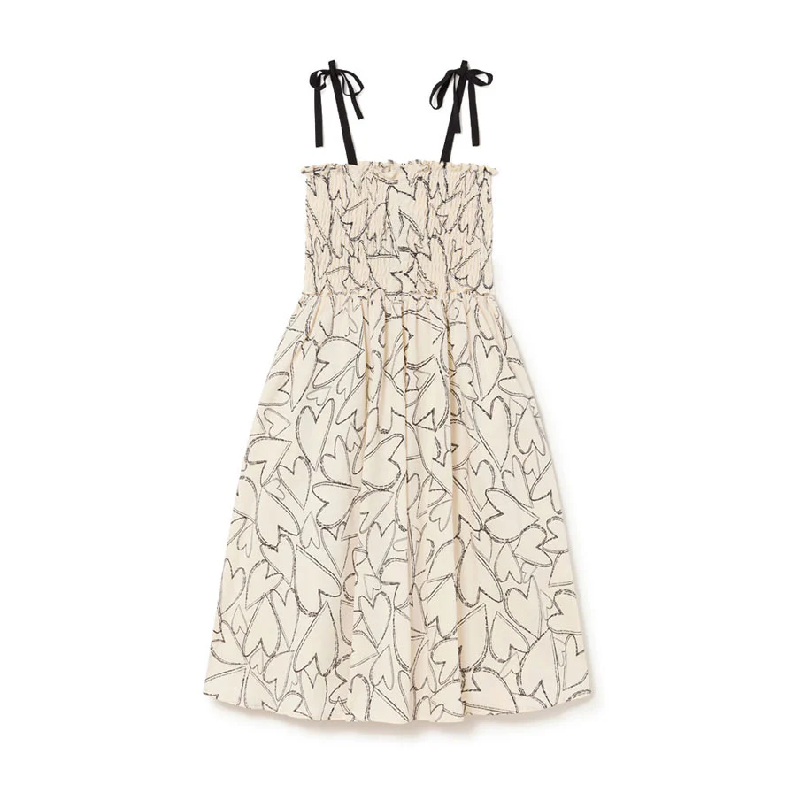 Little Creative Factory Cream Blank Love Sundress