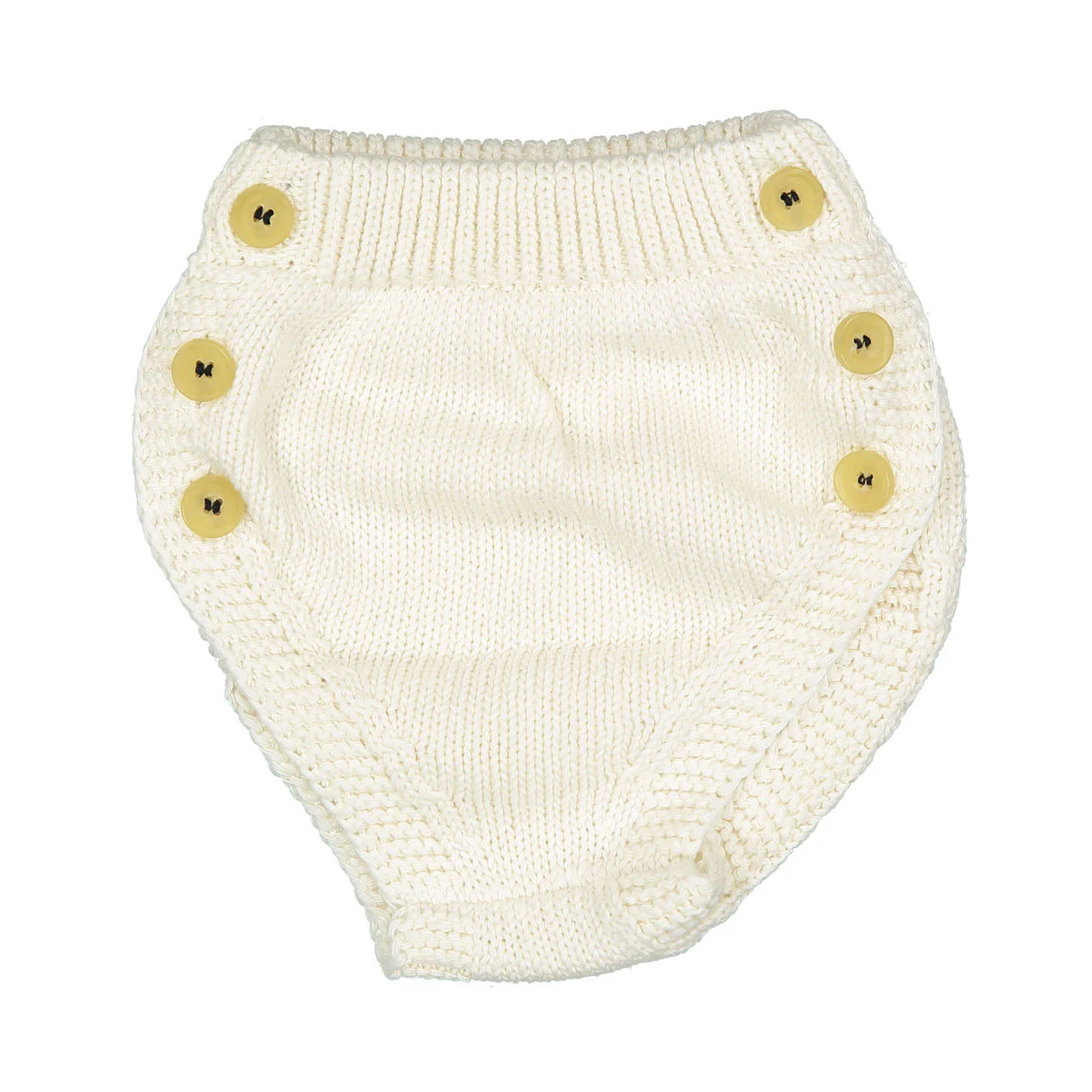 Little Creative Factory Cream Monobloc Knit Culotte