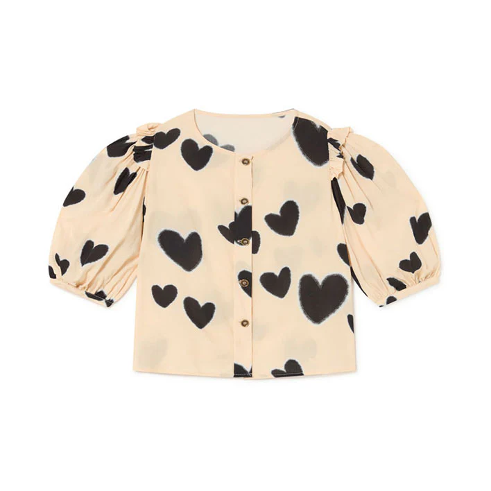 Little Creative Factory Cream Skinny Love Blouse