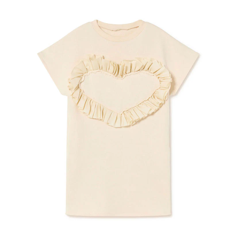 Little Creative Factory Cream Wednesday Straight Dress