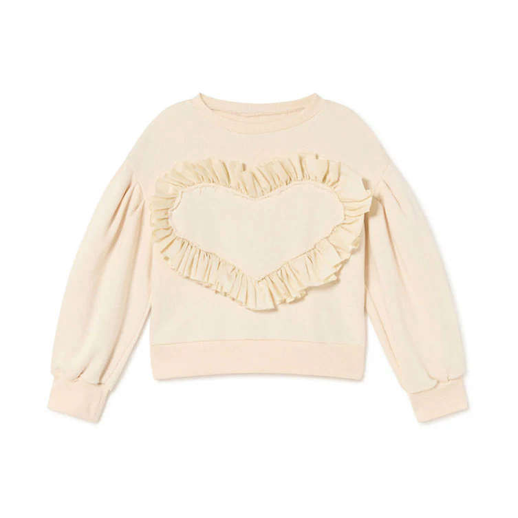Little Creative Factory Cream Wednesday Sweatshirt