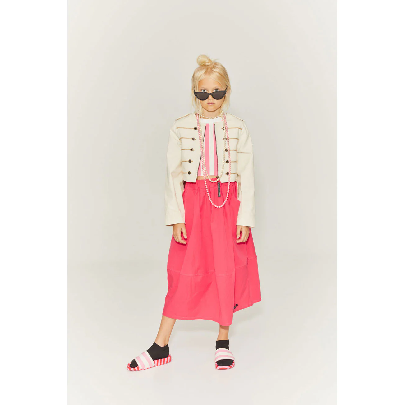Little Creative Factory Fuchsia Origami Bubble Skirt - Image 2