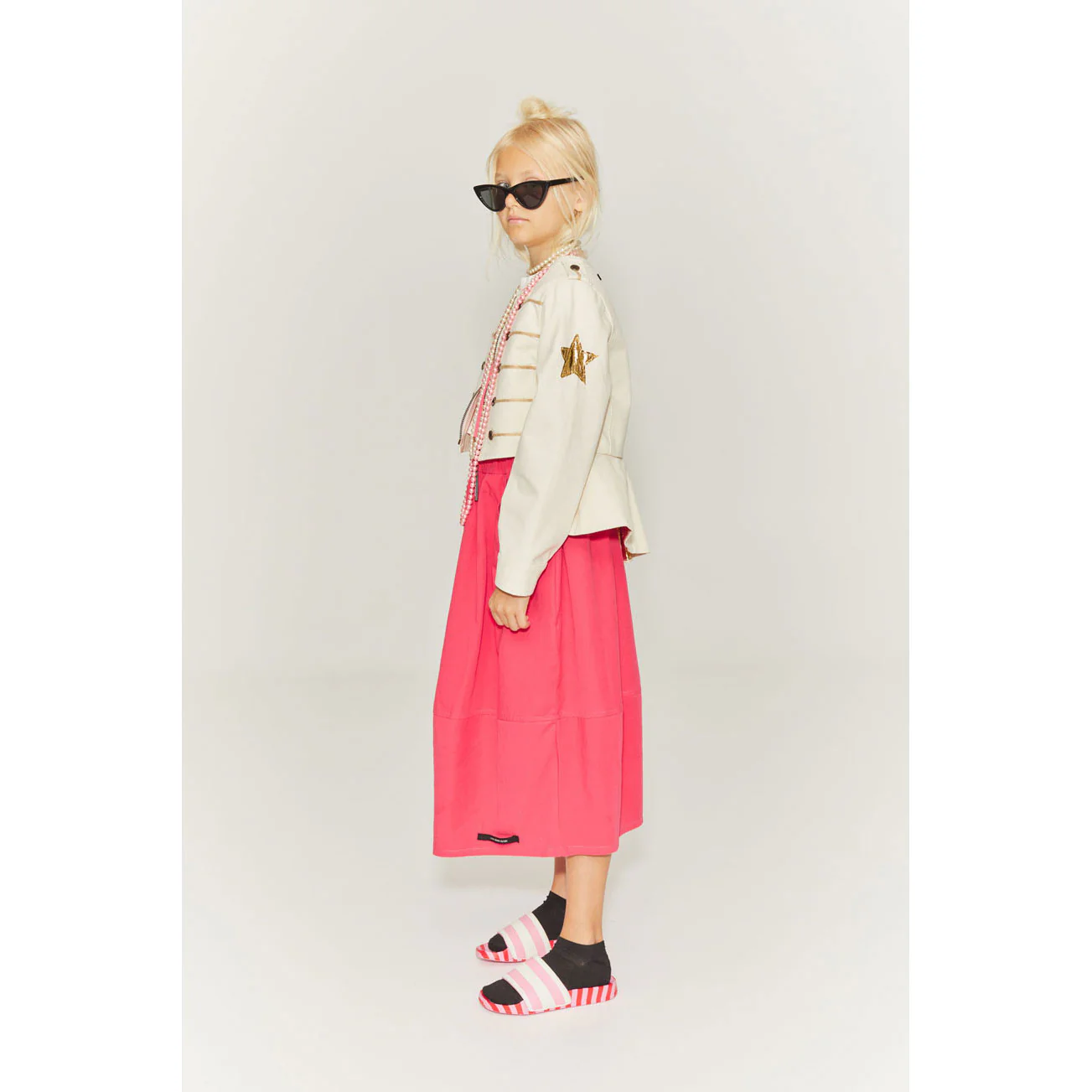 Little Creative Factory Fuchsia Origami Bubble Skirt - Image 3