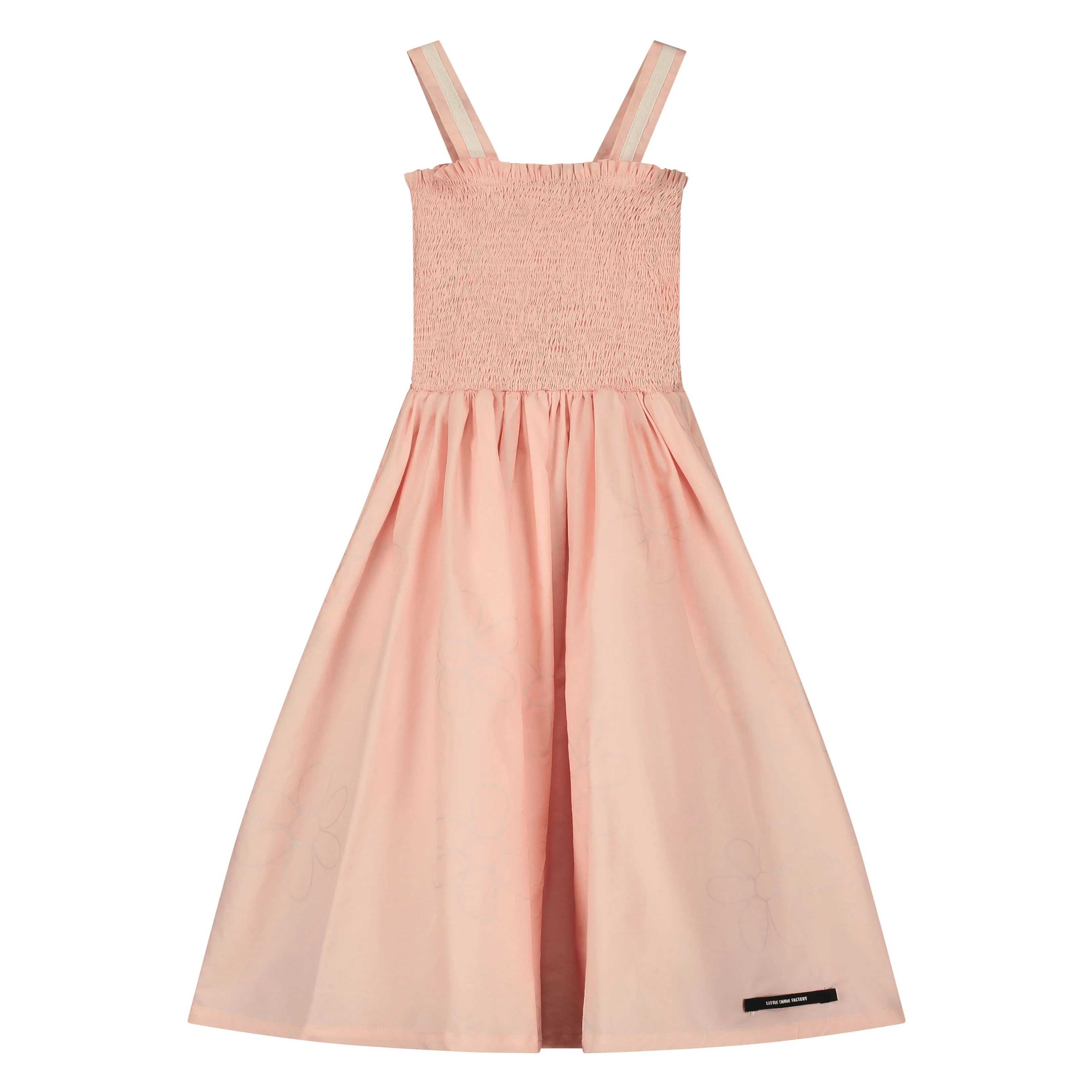 Little Creative Factory  Light Apricot/Silver Journey Strap Dress