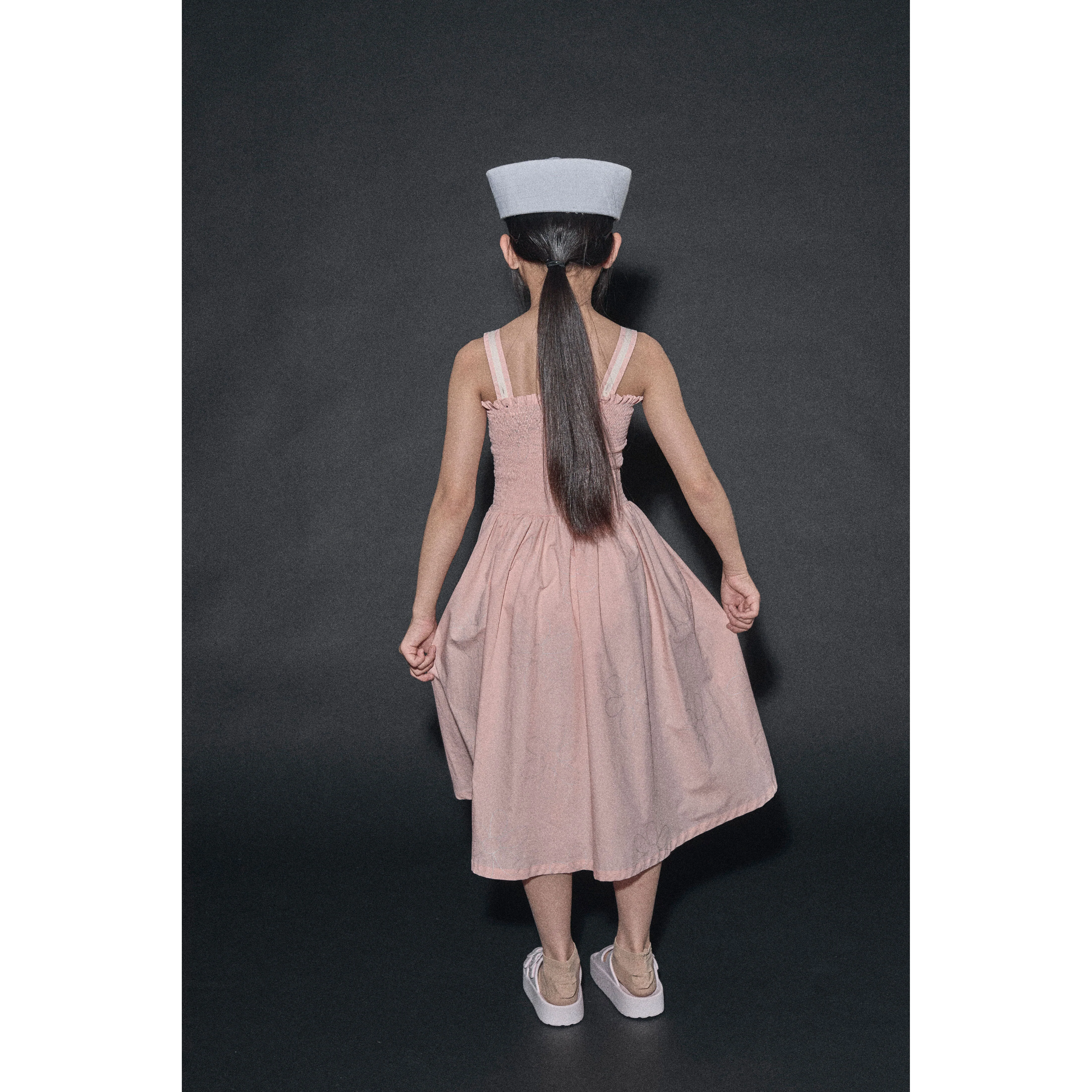 Little Creative Factory  Light Apricot/Silver Journey Strap Dress - Image 4