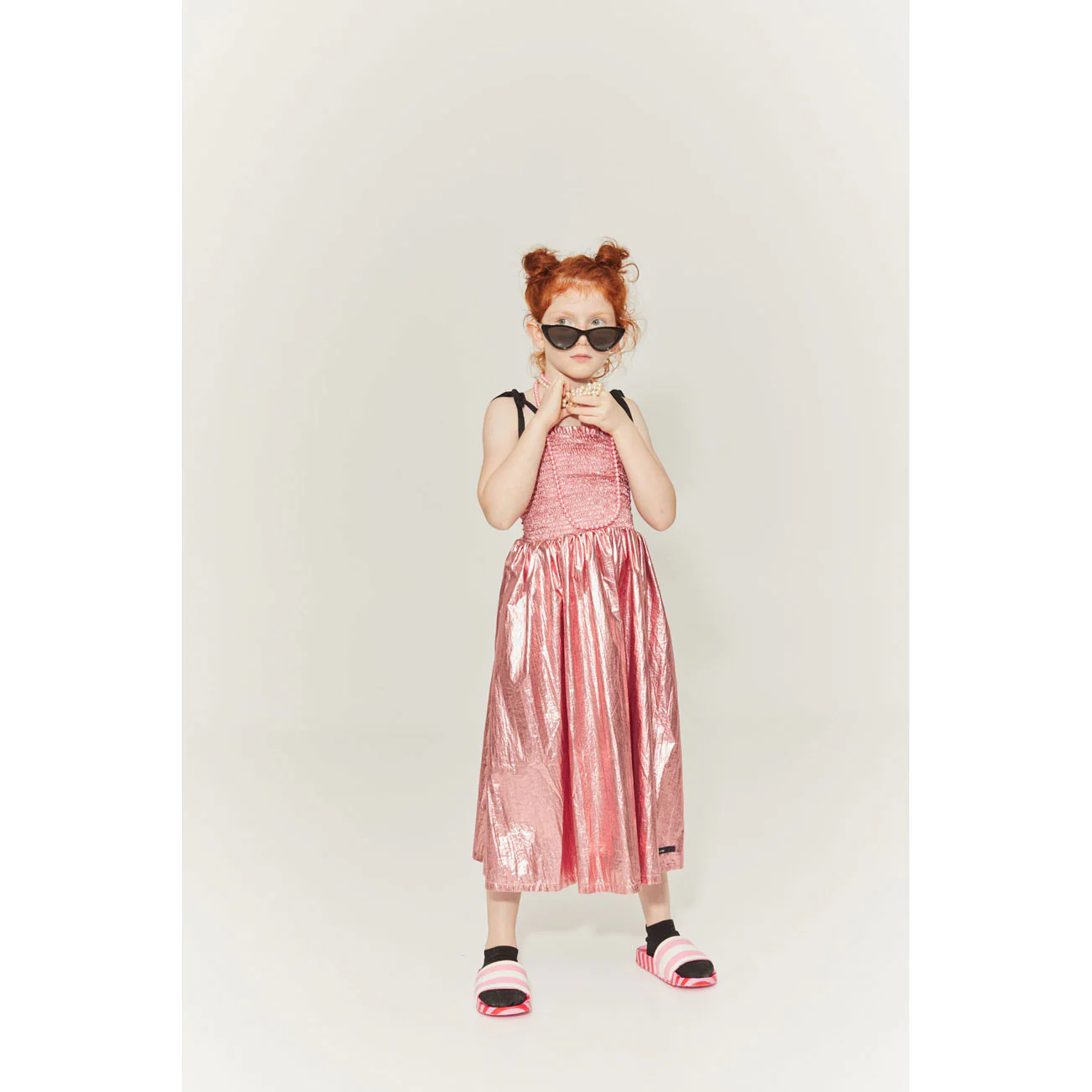 Little Creative Factory Pink Wonderland Strap Dress - Image 2