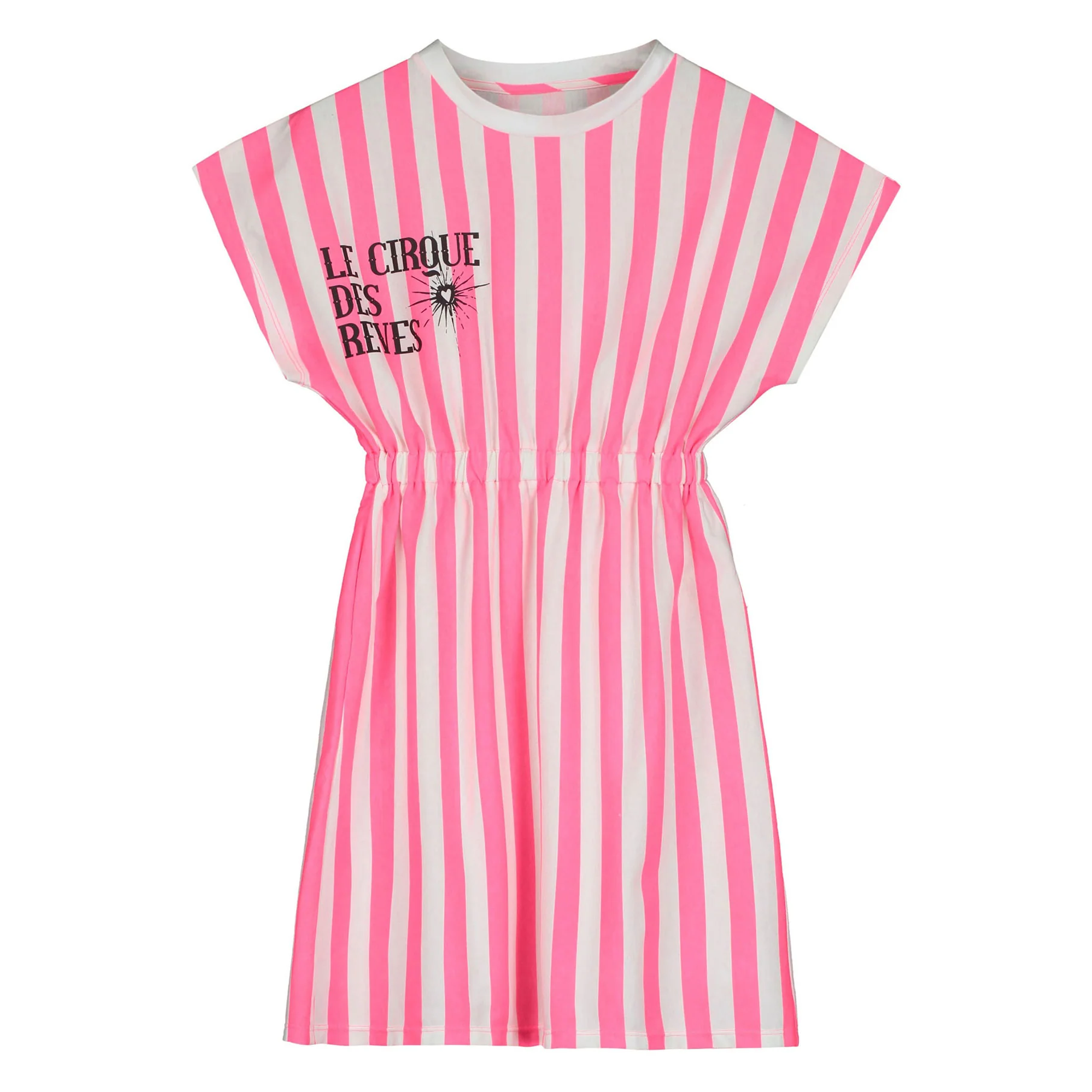 Little Creative Factory Soft Pink Striped Dress