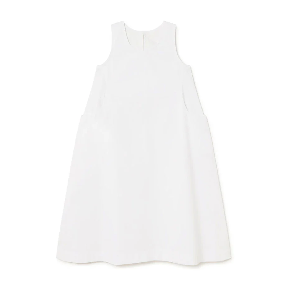 Little Creative Factory White Monobloc Apron Dress