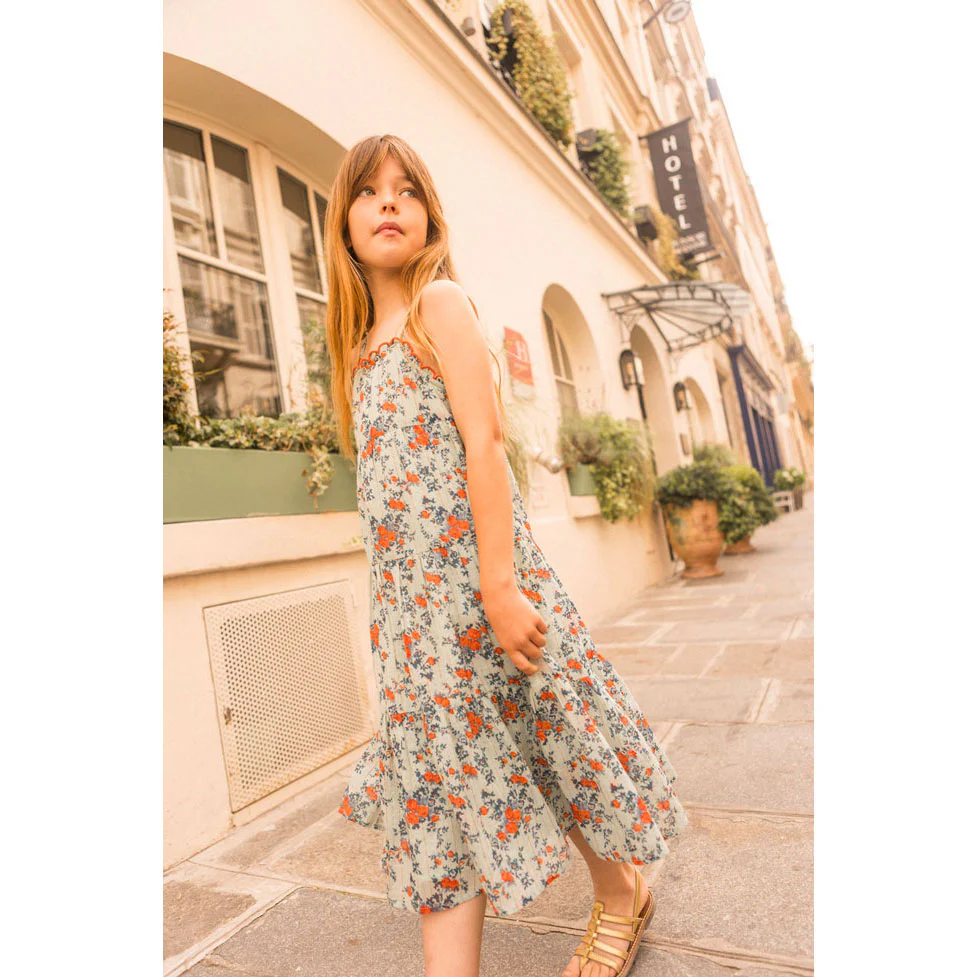Louis Louise Blue Maria Dress - Image 2