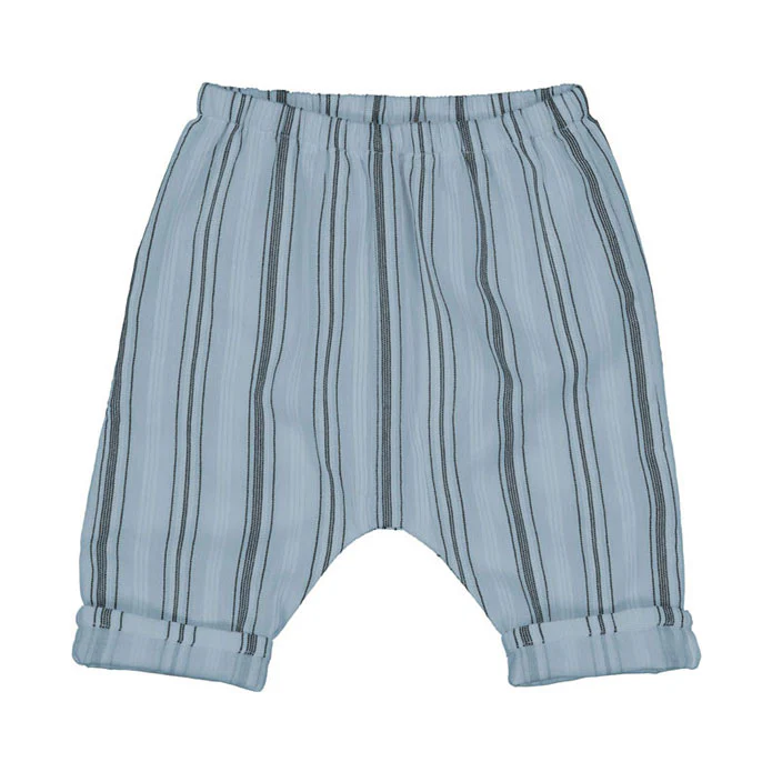 Louis Louise Blue Stripe Jungle Baby Trousers