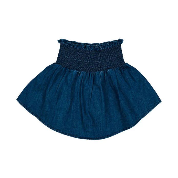 Louis Louise Dark Blue Denim Lya Skirt