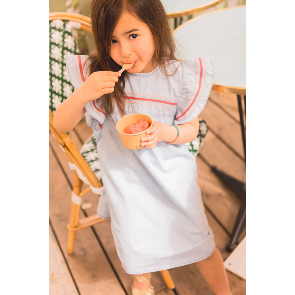 Louis Louise Light Blue Bettie Dress - Image 3