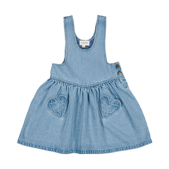 Louis Louise Light Blue Denim Sweet Dress