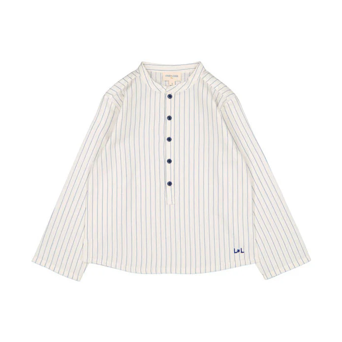 Louis Louise Off White Stripe Grand Pere Shirt