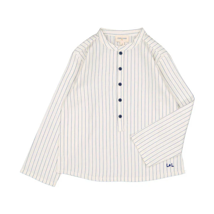 Louis Louise Off White Stripe Grand Pere Shirt - Image 2