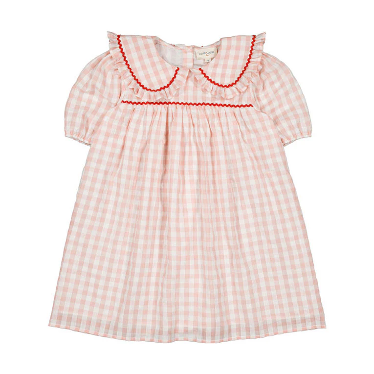 Louis Louise Pink Vichy Henrietta Dress