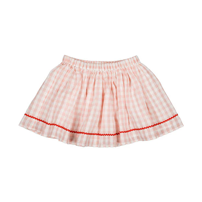 Louis Louise Pink Vichy Opera Skirt