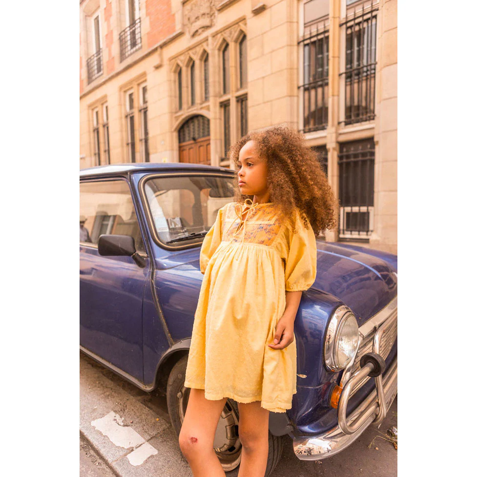 Louis Louise Yellow Paula Dress - Image 2