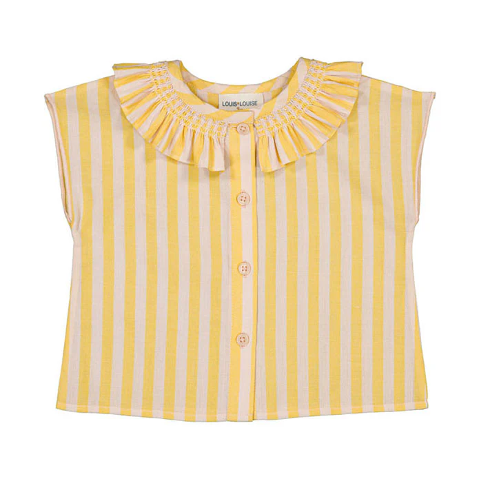 Louis Louise Yellow/Pink Nilah Baby Tunic