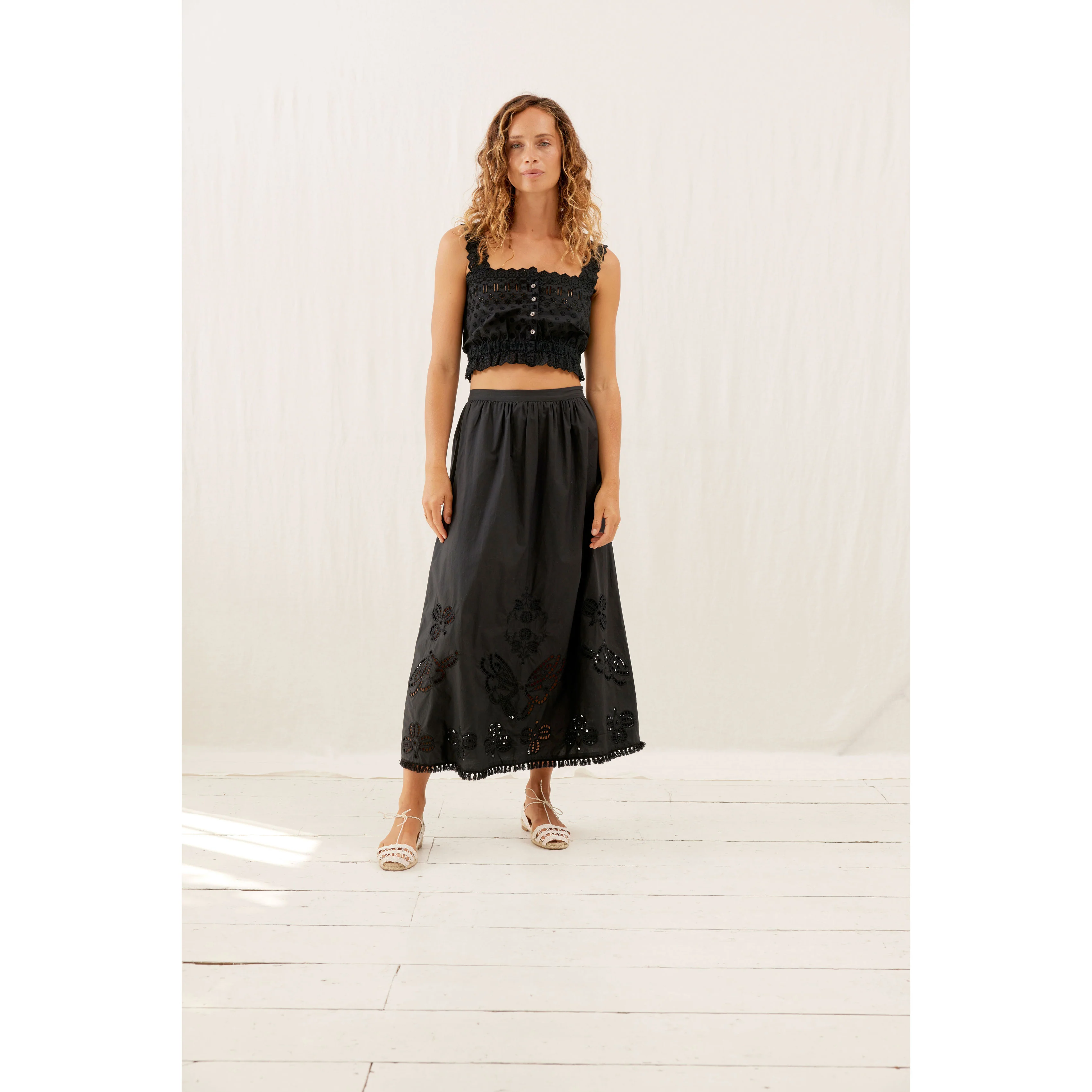 Louise Misha Black Paola Skirt - Image 2