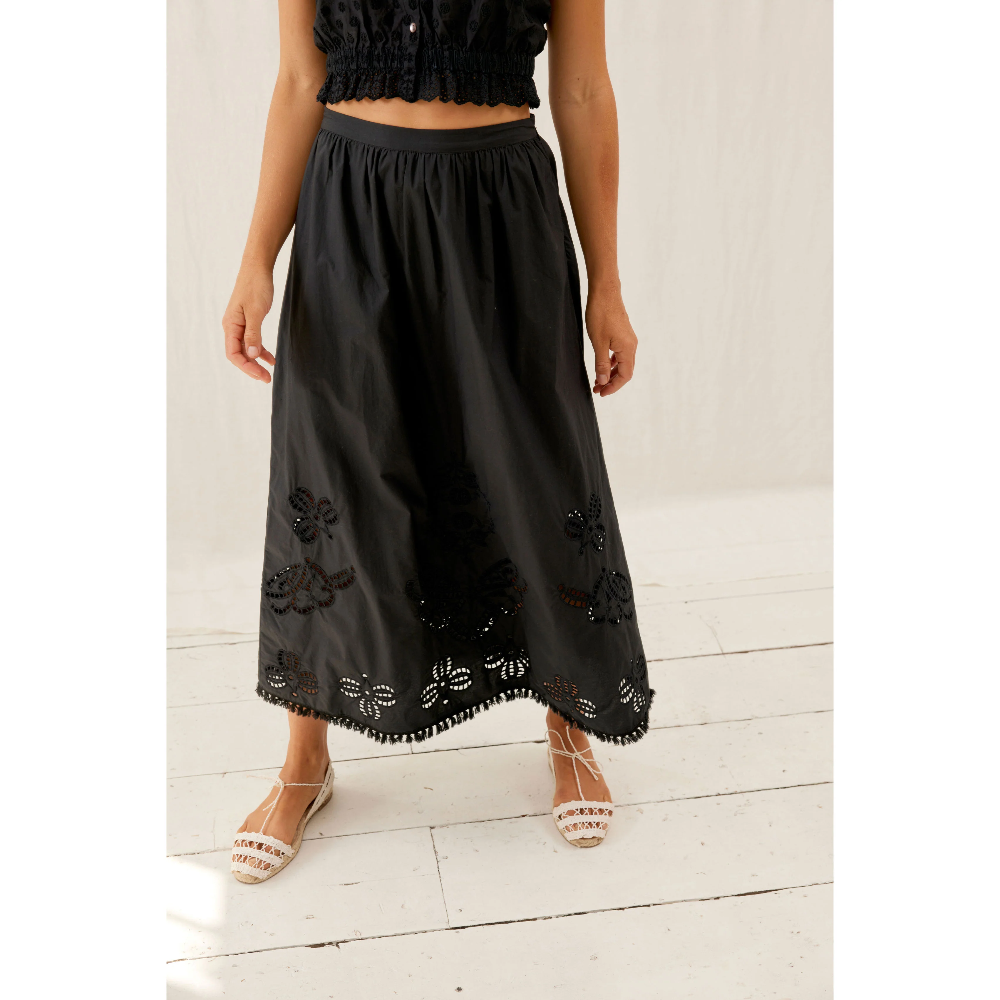 Louise Misha Black Paola Skirt - Image 3