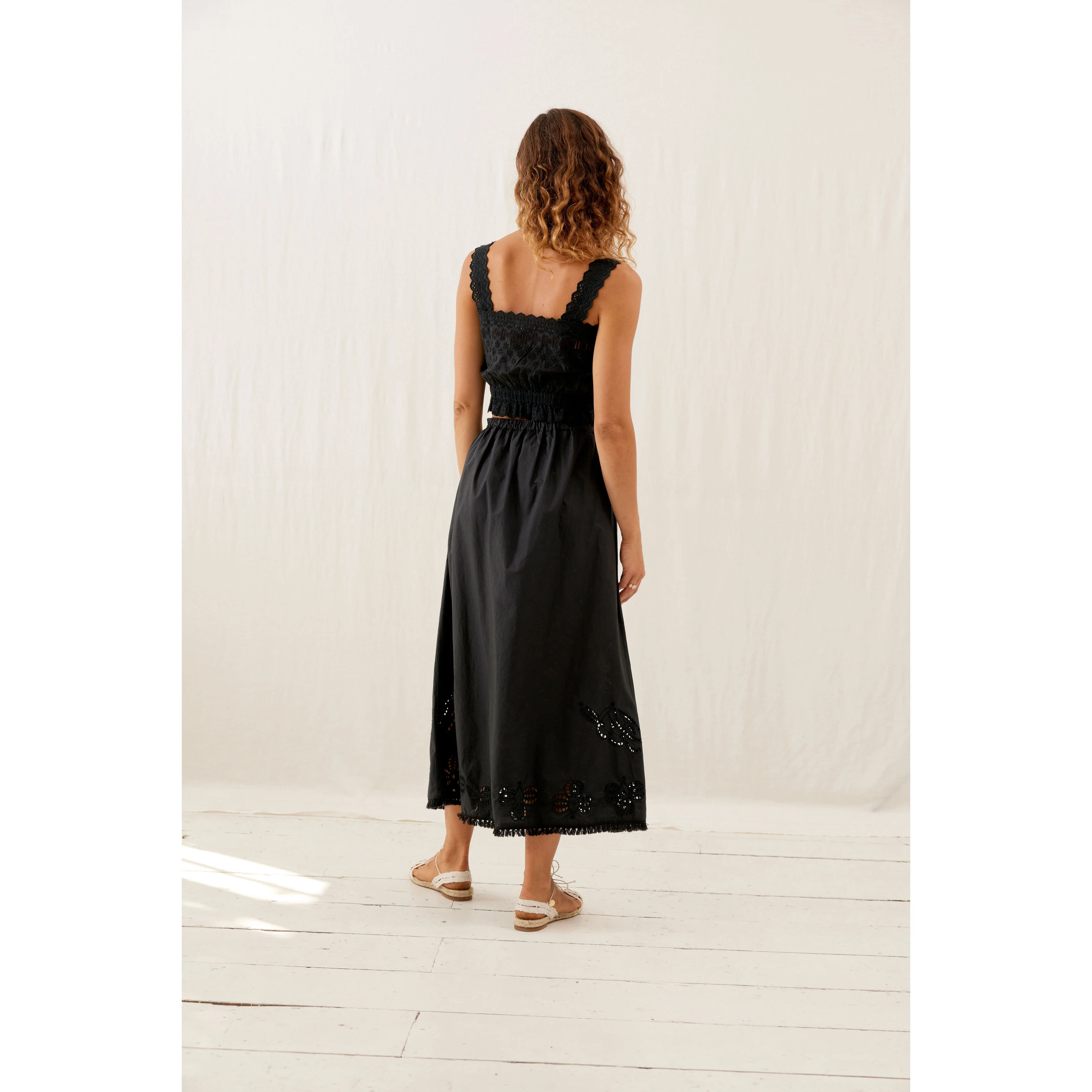 Louise Misha Black Paola Skirt - Image 4