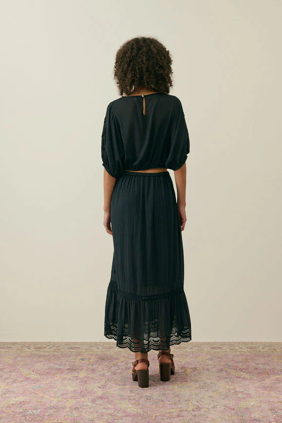 Louise Misha Black Paula Women Skirt - Image 4