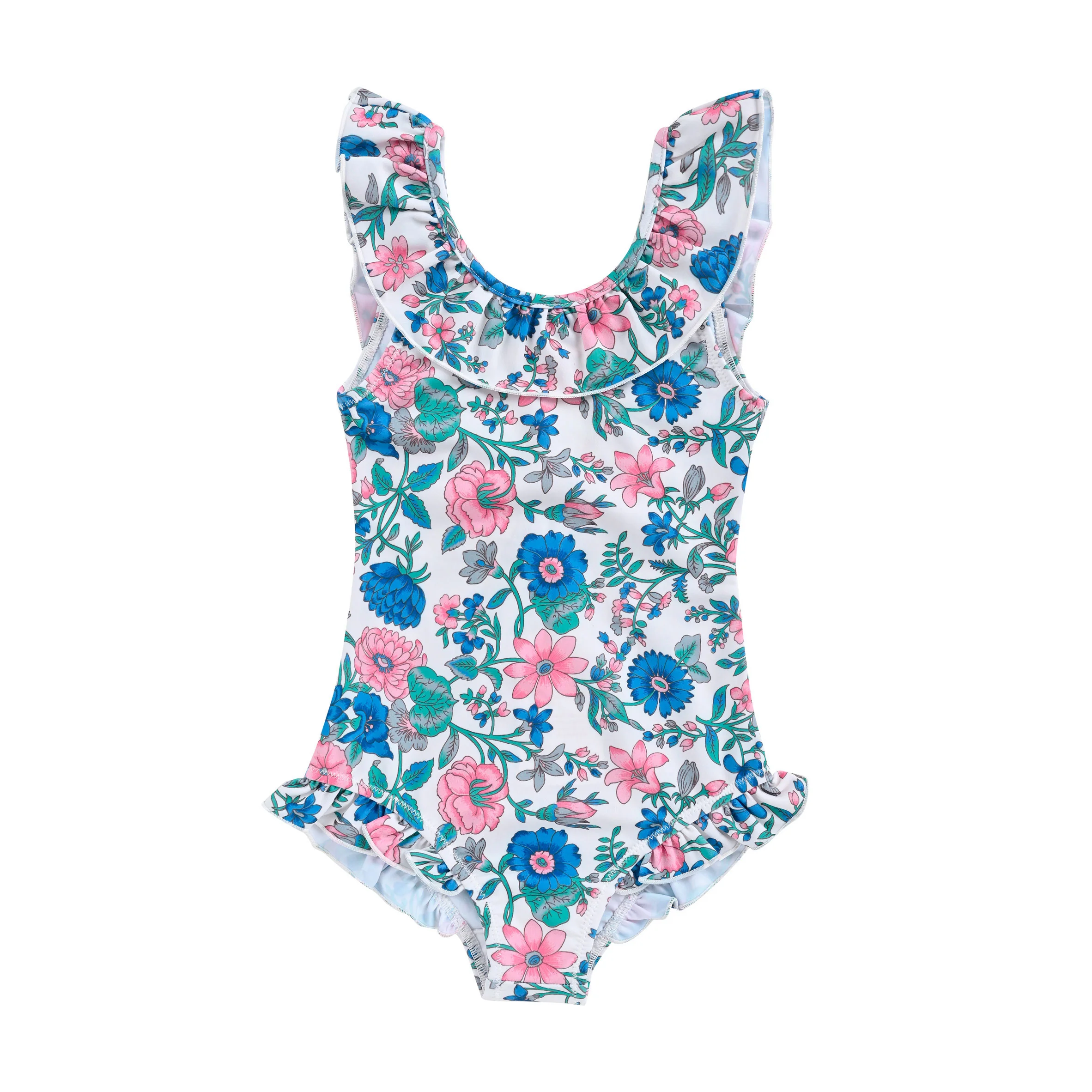 Louise Misha Blue Summer Meadow Andrea Bathing Suit