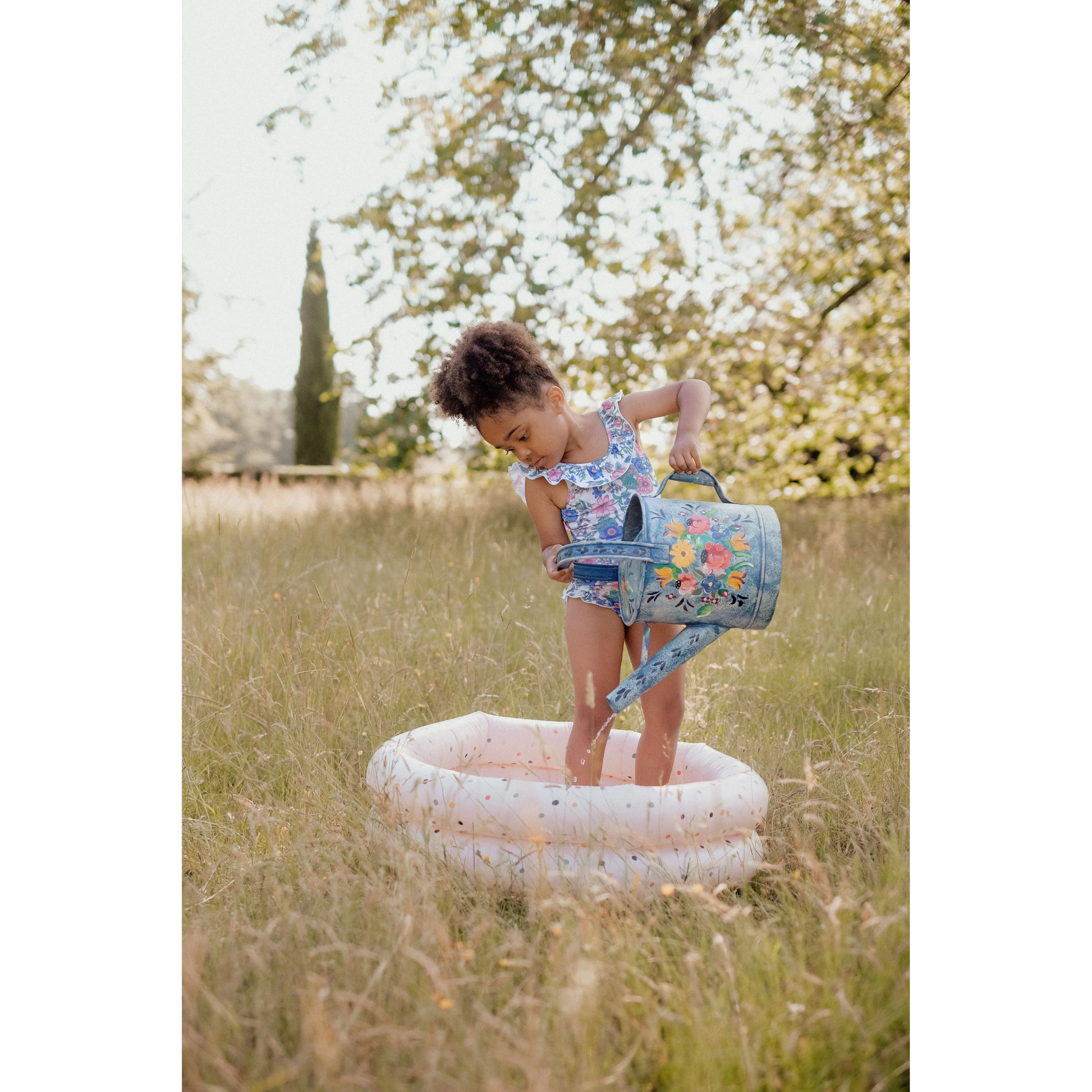 Louise Misha Blue Summer Meadow Andrea Bathing Suit - Image 2